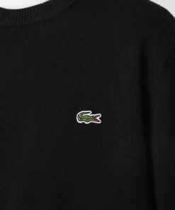 Lacoste Knitwear-Men'S Crew Neck Wool Sweater