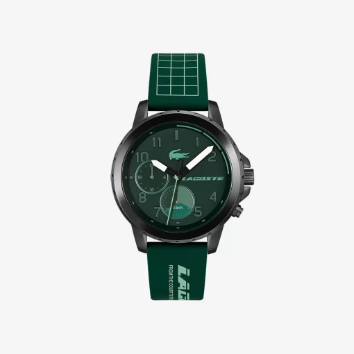 Lacoste Watches-Men'S Endurance Multifunctional Green Silicone Watch