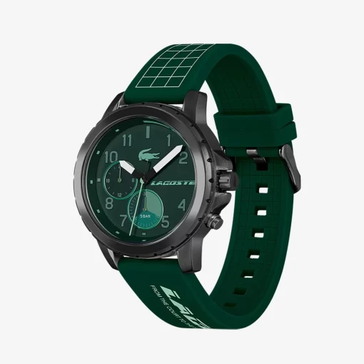 Lacoste Watches-Men'S Endurance Multifunctional Green Silicone Watch