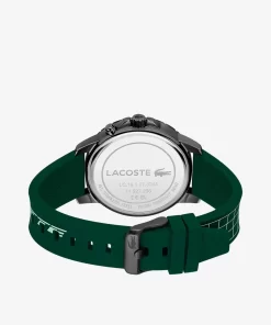 Lacoste Watches-Men'S Endurance Multifunctional Green Silicone Watch