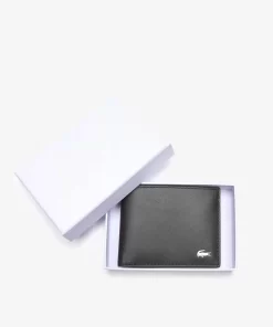 Lacoste Wallets & Small Leather Goods-Men'S Fg Billfold In Leather With Id Card Holder