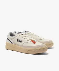 Lacoste Sneakers-Men'S G80 Leather, Suede And Neoprene Trainers