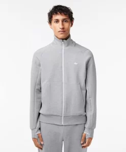 Lacoste Sweatshirts-Men'S High Neck Cotton Blend Zip Jogger Sweatshirt