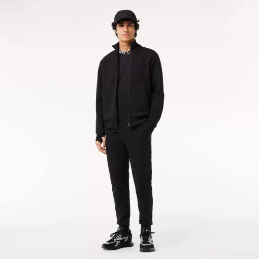 Lacoste Sweatshirts-Men'S High Neck Cotton Blend Zip Jogger Sweatshirt