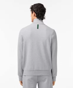 Lacoste Sweatshirts-Men'S High Neck Cotton Blend Zip Jogger Sweatshirt