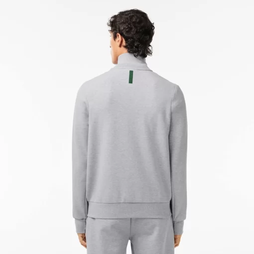 Lacoste Sweatshirts-Men'S High Neck Cotton Blend Zip Jogger Sweatshirt