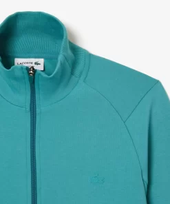 Lacoste Sweatshirts-Men'S High Neck Cotton Blend Zip Jogger Sweatshirt