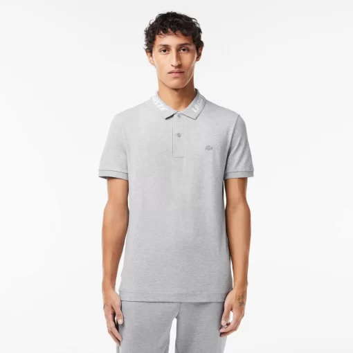 Lacoste Polo Shirts-Men'S Branded Slim Fit Stretch Pique Polo