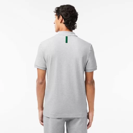 Lacoste Polo Shirts-Men'S Branded Slim Fit Stretch Pique Polo