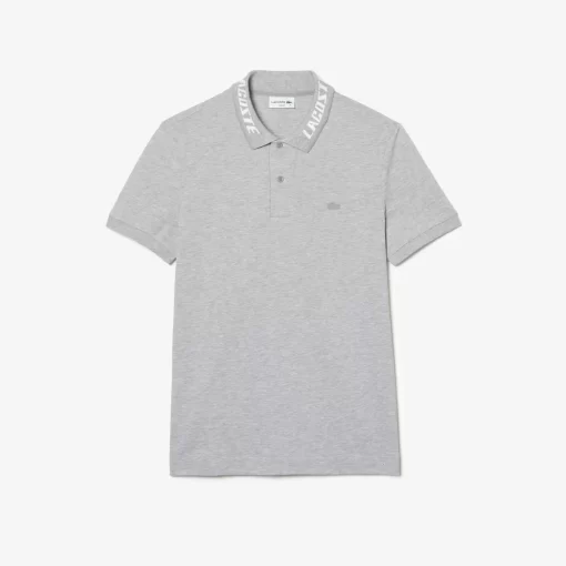 Lacoste Polo Shirts-Men'S Branded Slim Fit Stretch Pique Polo