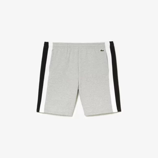 Lacoste Trousers & Shorts-Men'S Brushed Fleece Colourblock Shorts