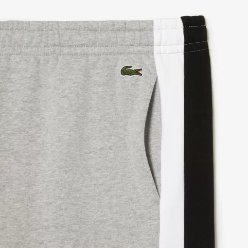 Lacoste Trousers & Shorts-Men'S Brushed Fleece Colourblock Shorts