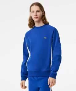 Lacoste Sweatshirts-Men'S Brushed Fleece Colourblock Sweatshirt