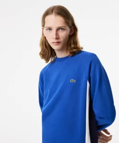 Lacoste Sweatshirts-Men'S Brushed Fleece Colourblock Sweatshirt