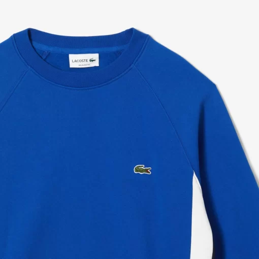 Lacoste Sweatshirts-Men'S Brushed Fleece Colourblock Sweatshirt