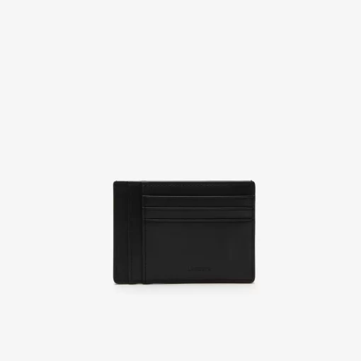 Lacoste Wallets & Small Leather Goods-Men'S Chantaco Calfskin Leather Card Holder