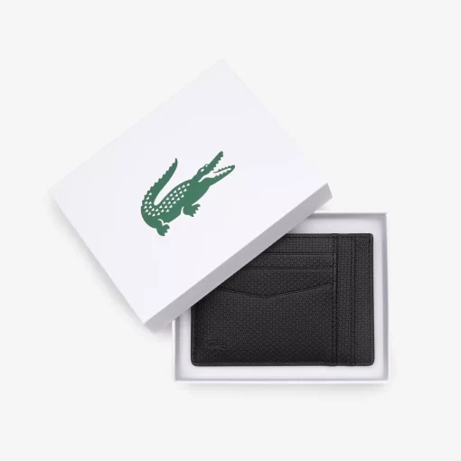 Lacoste Wallets & Small Leather Goods-Men'S Chantaco Calfskin Leather Card Holder