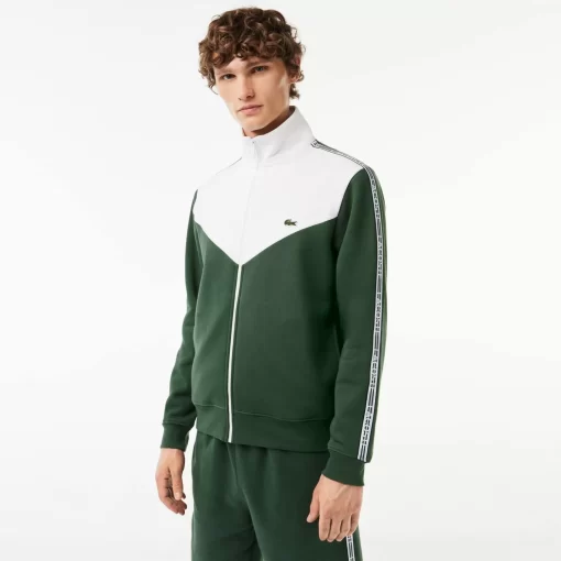 Lacoste Sweatshirts-Men'S Classic Fit Colourblock Zipped Jogger Sweatshirt