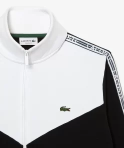 Lacoste Sweatshirts-Men'S Classic Fit Colourblock Zipped Jogger Sweatshirt