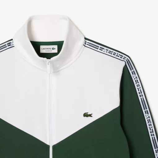 Lacoste Sweatshirts-Men'S Classic Fit Colourblock Zipped Jogger Sweatshirt