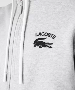 Lacoste Sweatshirts-Men'S Classic Fit Hooded Zippered Sweatshirt