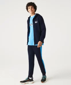 Lacoste Sweatshirts-Men'S Classic Fit Hooded Zippered Sweatshirt