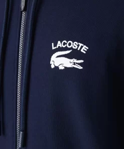 Lacoste Sweatshirts-Men'S Classic Fit Hooded Zippered Sweatshirt