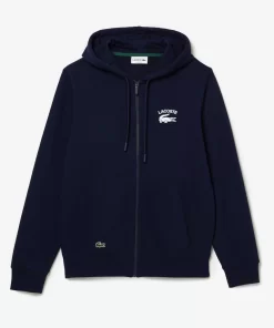 Lacoste Sweatshirts-Men'S Classic Fit Hooded Zippered Sweatshirt