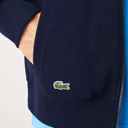 Lacoste Sweatshirts-Men'S Classic Fit Hooded Zippered Sweatshirt