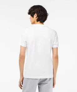 Lacoste T-Shirts-Men'S Cotton Jersey Print T-Shirt