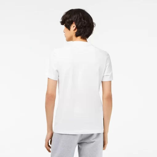 Lacoste T-Shirts-Men'S Cotton Jersey Print T-Shirt