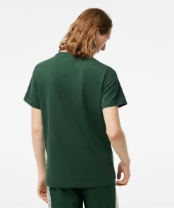 Lacoste T-Shirts-Men'S Cotton Jersey Print T-Shirt