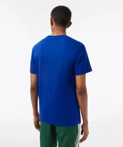 Lacoste T-Shirts-Men'S Cotton Jersey Print T-Shirt