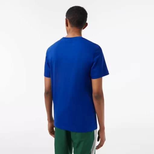 Lacoste T-Shirts-Men'S Cotton Jersey Print T-Shirt