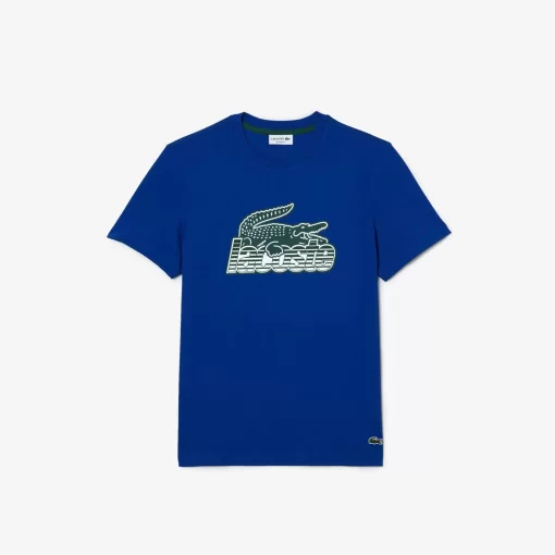 Lacoste T-Shirts-Men'S Cotton Jersey Print T-Shirt