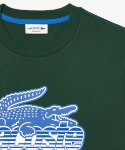 Lacoste T-Shirts-Men'S Cotton Jersey Print T-Shirt