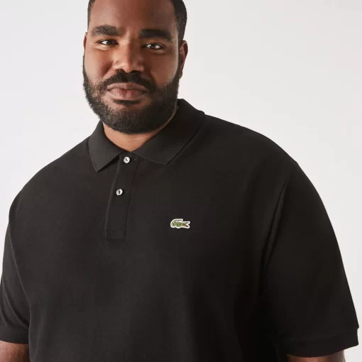 Lacoste Polo Shirts-Men'S Cotton Petit Pique Polo Shirt - Plus Size - Big