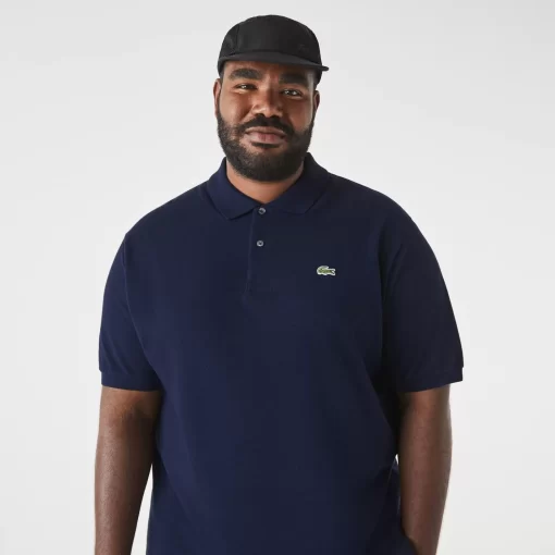 Lacoste Polo Shirts-Men'S Cotton Petit Pique Polo Shirt - Plus Size - Big