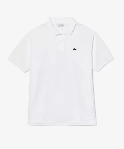 Lacoste Polo Shirts-Men'S Cotton Petit Pique Polo Shirt - Plus Size - Big