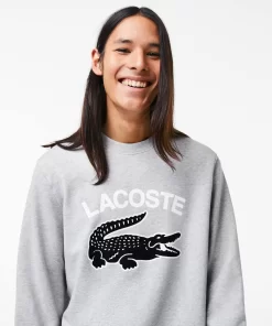 Lacoste Sweatshirts-Men'S Crocodile Print Crew Neck Sweatshirt