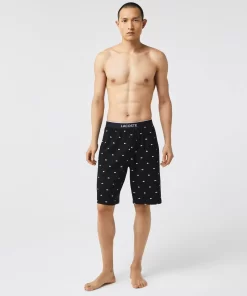 Lacoste Underwear & Lounge Wear-Men'S Crocodile Print Jersey Pyjamas