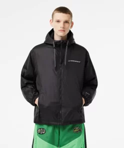 Lacoste Jackets & Coats-Men'S Cropped Quilted Hooded Jacket