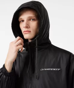 Lacoste Jackets & Coats-Men'S Cropped Quilted Hooded Jacket