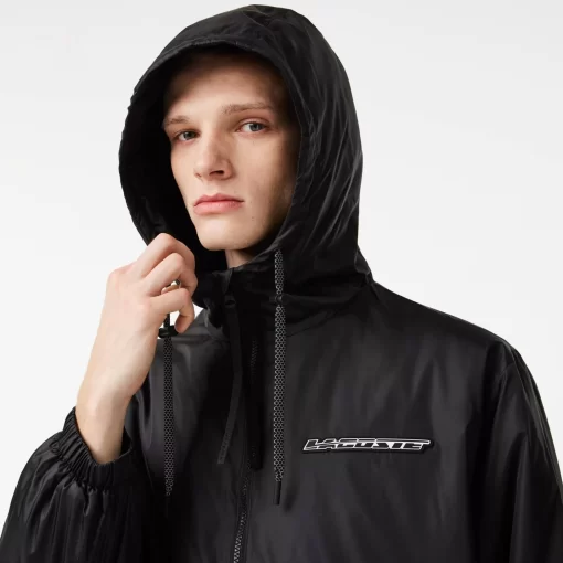 Lacoste Jackets & Coats-Men'S Cropped Quilted Hooded Jacket