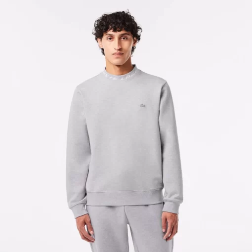 Lacoste Sweatshirts-Men'S Double Sided Logo Collar Sweatshirt