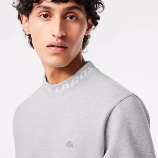 Lacoste Sweatshirts-Men'S Double Sided Logo Collar Sweatshirt