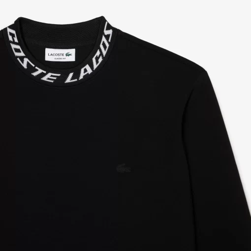 Lacoste Sweatshirts-Men'S Double Sided Logo Collar Sweatshirt