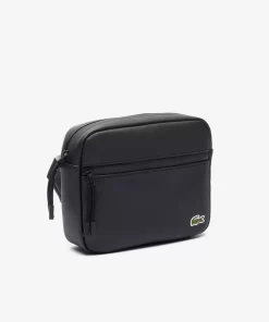 Lacoste Vertical Bags-Men'S Exterior Pocket Reporter Bag