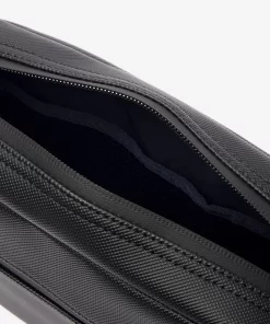 Lacoste Vertical Bags-Men'S Exterior Pocket Reporter Bag