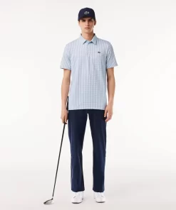 Lacoste Golf-Men'S Golf Printed Recycled Polyester Polo Shirt